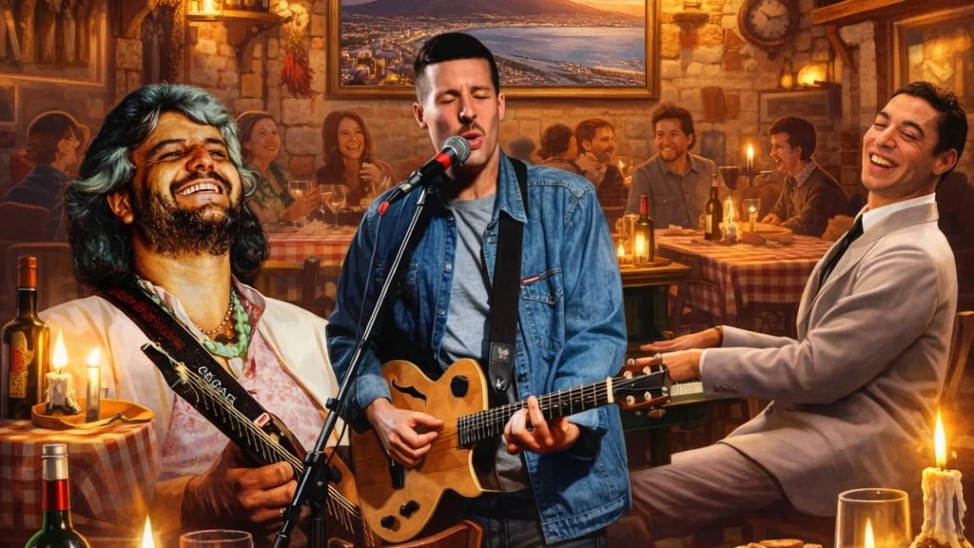 Alla Tavernetta di Macchia protagonista la musica napoletana con Silvano Santacroce.